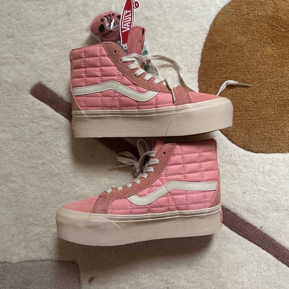 Joe freshgood pink vans